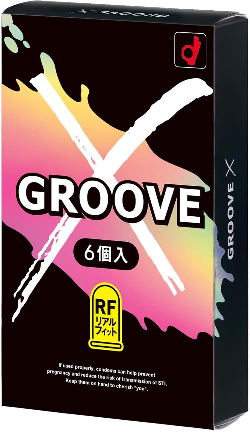 オカモト コンドーム GROOVE X グルーヴ エックス 6個入